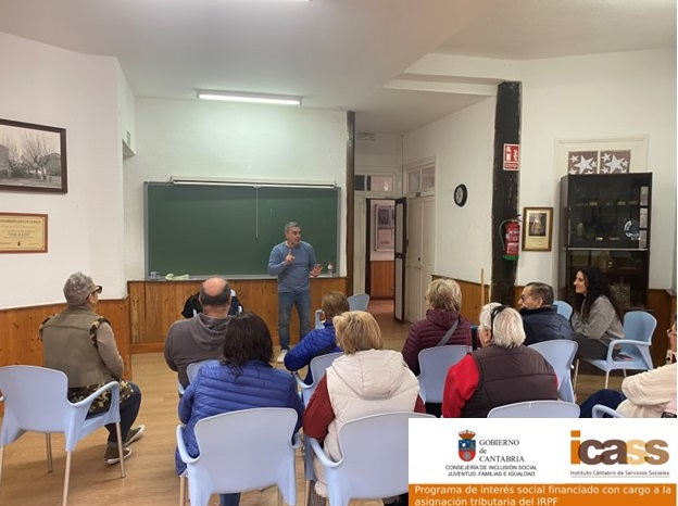 CHARLA DE SENSIBILIZACIÓN EN LA ASOCIACIÓN PASIEGA DE DESARROLLO SOCIAL Y CULTURAL